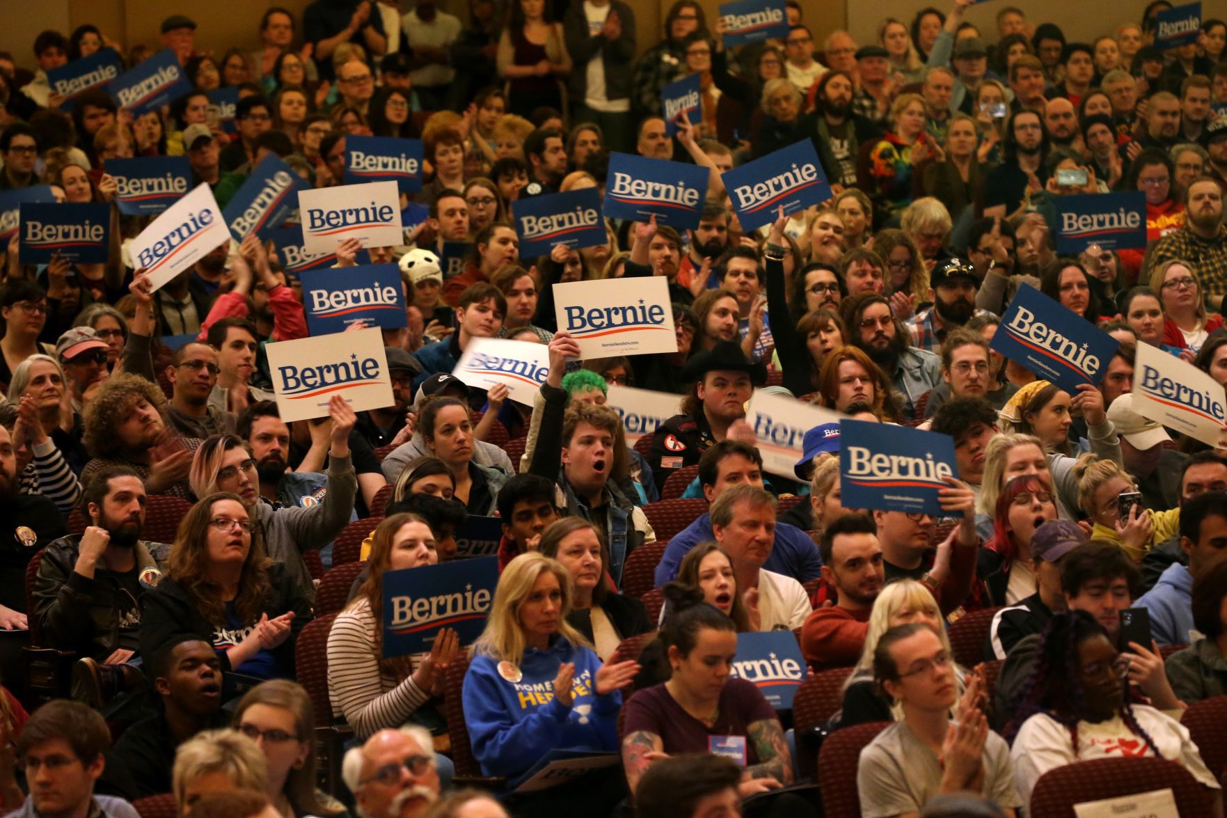 Bernie Sanders revs up supporters in St. Louis ahead of Tuesday’s presidential primary